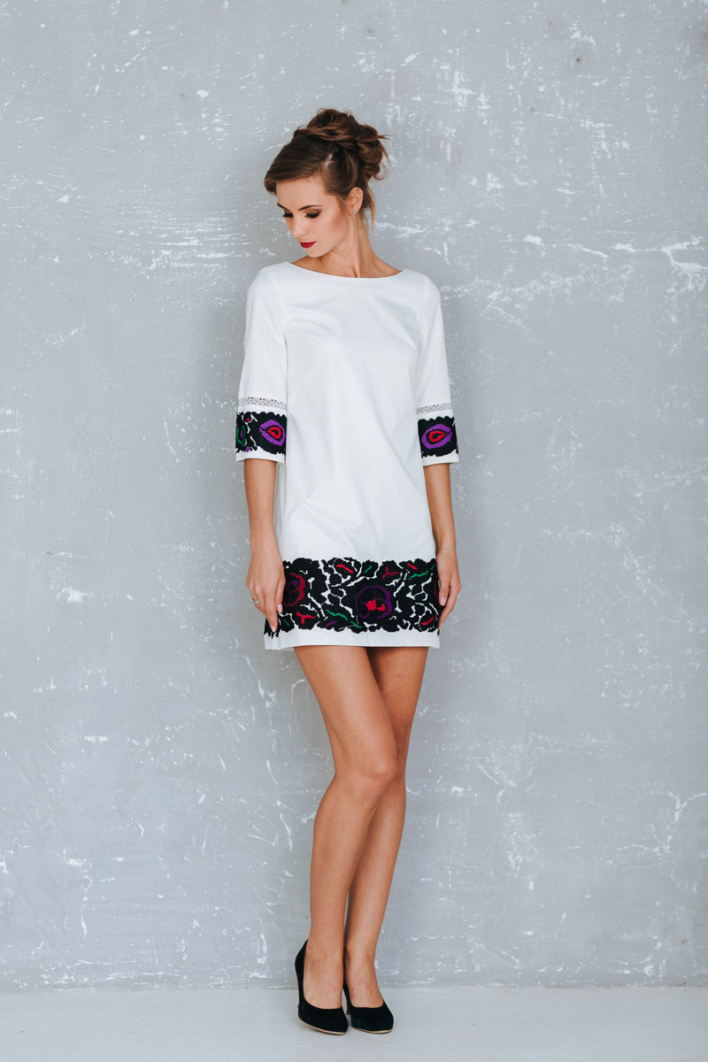 Young Woman Wearing Dress